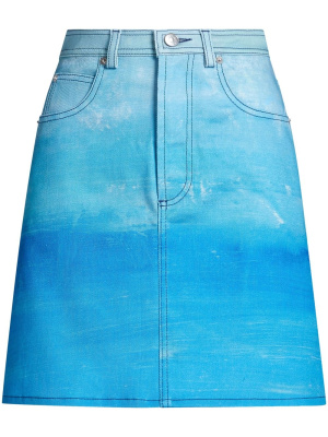 

Tie-dye A-line skirt, Marni Tie-dye A-line skirt