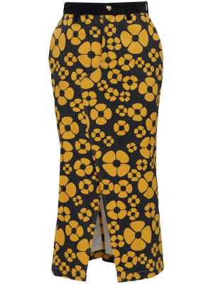 

X Carhartt floral-print midi skirt, Marni X Carhartt floral-print midi skirt