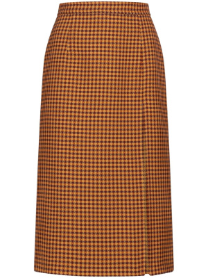 

Check-pattern high-waist skirt, Marni Check-pattern high-waist skirt