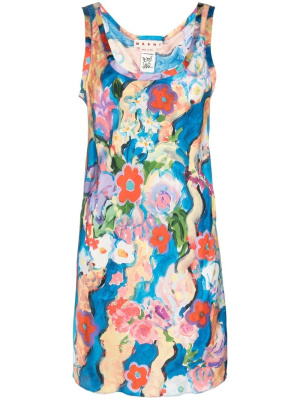 

Graphic-print minidress, Marni Graphic-print minidress