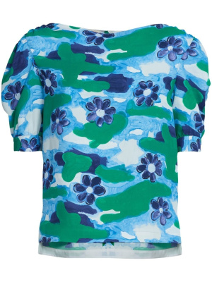 

All-over floral-print blouse, Marni All-over floral-print blouse