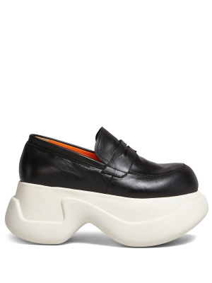 

Platform leather mocassin loafers, Marni Platform leather mocassin loafers
