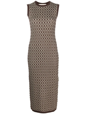 

Knitted sleeveless midi dress, Marni Knitted sleeveless midi dress