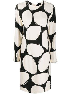 

Circles print shift dress, Marni Circles print shift dress