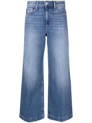 

Harper wide-leg cropped jeans, PAIGE Harper wide-leg cropped jeans
