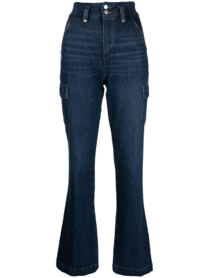 

Dion high-waisted cargo jeans, PAIGE Dion high-waisted cargo jeans