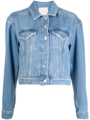 

Blythe long-sleeve denim jacket, PAIGE Blythe long-sleeve denim jacket