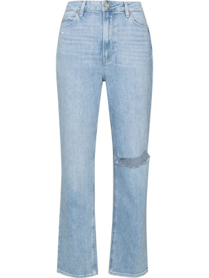 

Noella high-waisted straight leg jeans, PAIGE Noella high-waisted straight leg jeans