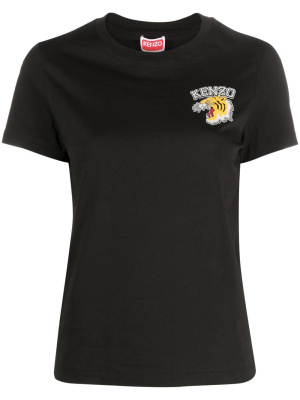 

Logo-print cotton T-shirt, Kenzo Logo-print cotton T-shirt