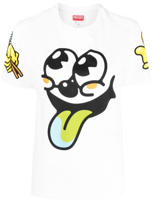 

Graphic-print short-sleeve T-shirt, Kenzo Graphic-print short-sleeve T-shirt