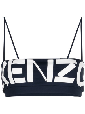 

Logo bralette top, Kenzo Logo bralette top