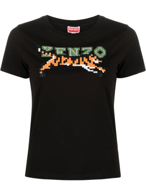 

Embroidered-design T-shirt, Kenzo Embroidered-design T-shirt