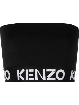 

Logo-waistband strapless bandeau top, Kenzo Logo-waistband strapless bandeau top