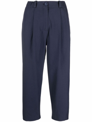 

Elasticated-waist cropped trousers, Kenzo Elasticated-waist cropped trousers