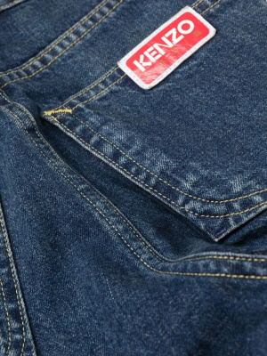 

High-waisted straight-leg jeans, Kenzo High-waisted straight-leg jeans