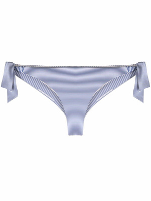 

Stripe-print bikini bottoms, Emporio Armani Stripe-print bikini bottoms