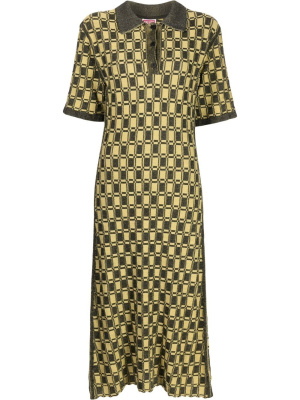 

Jacquard polo dress, Kenzo Jacquard polo dress