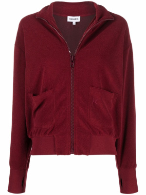

Terry-cloth zip-up jacket, Kenzo Terry-cloth zip-up jacket