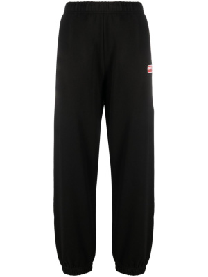 

Logo-embroidered cotton track pants, Kenzo Logo-embroidered cotton track pants