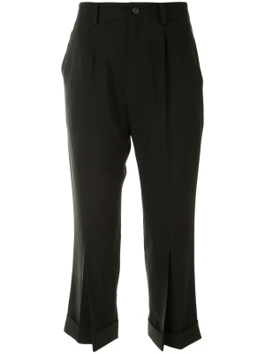 

Cropped tailored trousers, Yohji Yamamoto Cropped tailored trousers