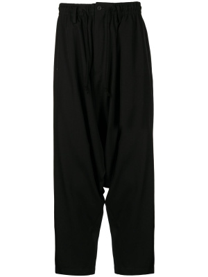 

Drop-crotch cropped trousers, Yohji Yamamoto Drop-crotch cropped trousers