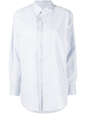 

Double-front oversized shirt, Yohji Yamamoto Double-front oversized shirt
