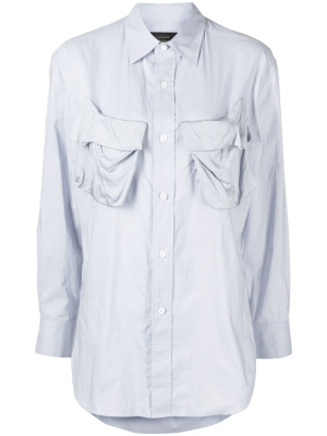 

Drape-pocket shirt, Yohji Yamamoto Drape-pocket shirt