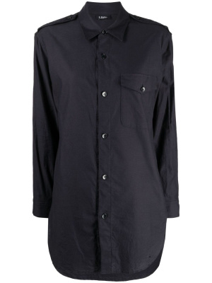 

Long-sleeve cotton shirt, Yohji Yamamoto Long-sleeve cotton shirt