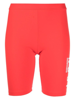 

Icon logo-detail cycling shorts, Dsquared2 Icon logo-detail cycling shorts