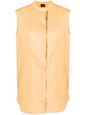 

Sleeveless linen blouse, ASPESI Sleeveless linen blouse
