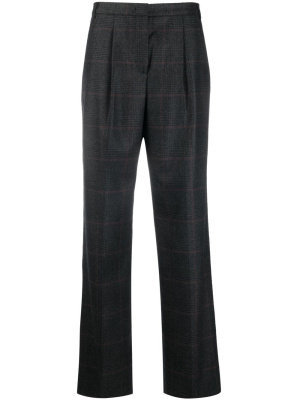 

Check-pattern wide-leg trousers, ASPESI Check-pattern wide-leg trousers
