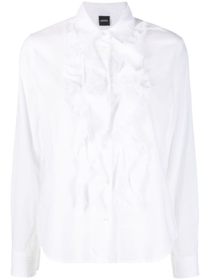 

Ruffle-detailing long-sleeve shirt, ASPESI Ruffle-detailing long-sleeve shirt