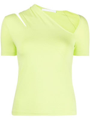 

Cut-out short-sleeved top, Helmut Lang Cut-out short-sleeved top