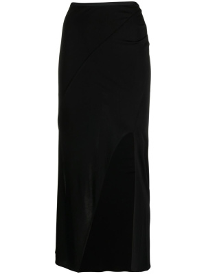 

Front-slit straight skirt, Helmut Lang Front-slit straight skirt