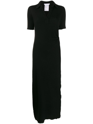 

Ribbed mid-length dress, Helmut Lang Ribbed mid-length dress