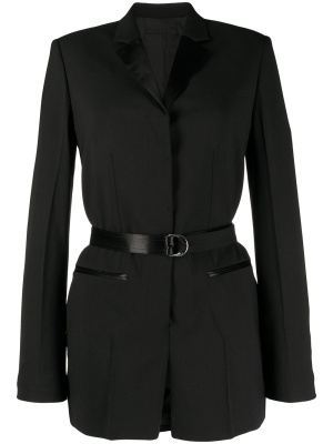 

Tailored belted playsuit, Helmut Lang Tailored belted playsuit