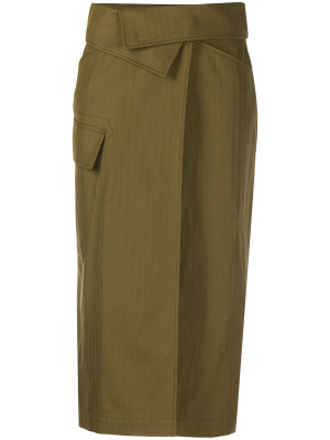 

Wrap waist skirt, Kenzo Wrap waist skirt