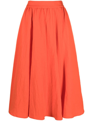 

Gathered ruched midi skirt, Kenzo Gathered ruched midi skirt