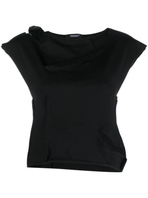 

Cut-out cotton T-shirt, Undercover Cut-out cotton T-shirt