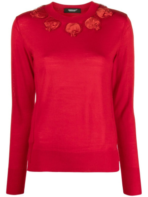 

Crew-neck appliqué detailed jumper, Undercover Crew-neck appliqué detailed jumper
