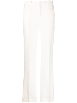 

Slit flared trousers, Helmut Lang Slit flared trousers