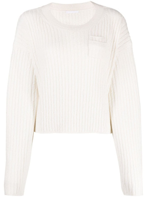 

Round-neck knitted jumper, Helmut Lang Round-neck knitted jumper