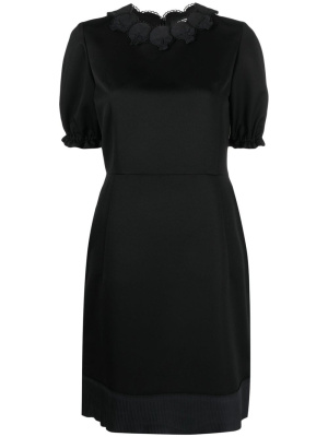 

Skull-collar puff-sleeve dress, Undercover Skull-collar puff-sleeve dress