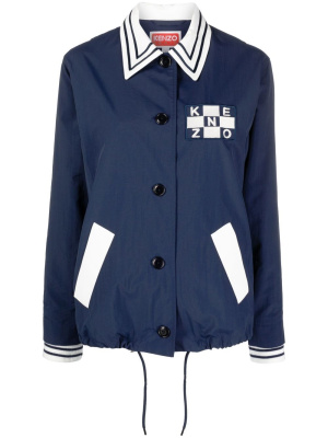 

Logo-print sports jacket, Kenzo Logo-print sports jacket