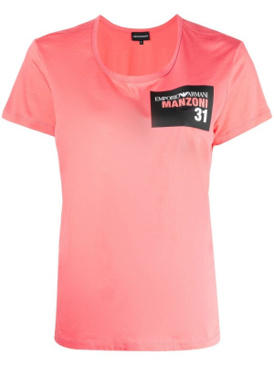 

Logo-patch T-shirt, Emporio Armani Logo-patch T-shirt