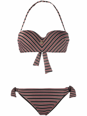 

Striped bikini set, Emporio Armani Striped bikini set