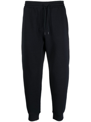 

Logo-plaque tapered track pants, Emporio Armani Logo-plaque tapered track pants