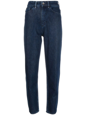 

High-rise tapered jeans, Emporio Armani High-rise tapered jeans