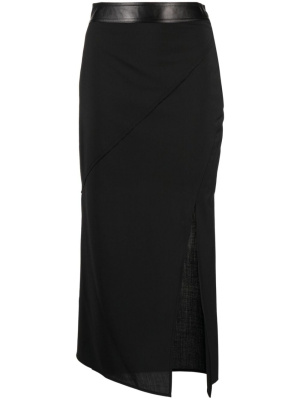 

Panelled midi skirt, Helmut Lang Panelled midi skirt