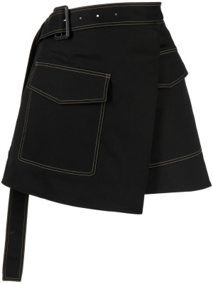 

Wrap-design mini-skirt, Helmut Lang Wrap-design mini-skirt